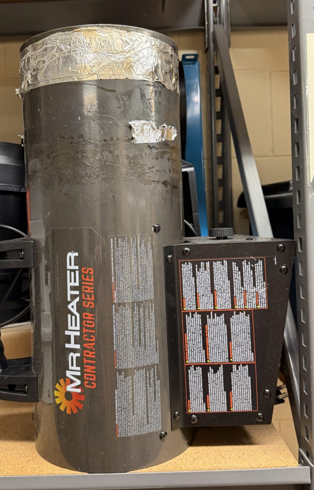Mr. Heater: Senior design has two propane heaters located in B1002 that can be used to heat a given area. Please reach out to a TA before use.